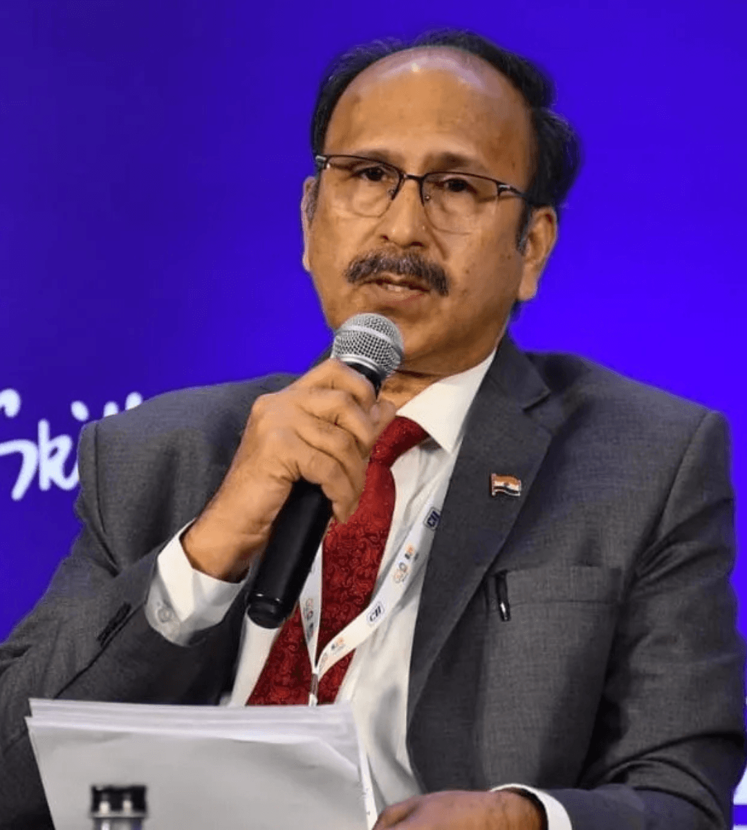 A professional headshot of Ambassador Srikumar Menon, Hegemoniq Board of Advisors.