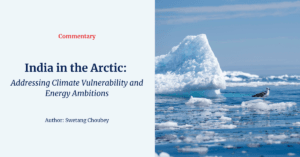 India in the Arctic climate vulnerability and energy ambitions illustration